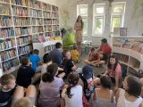Wakacyjna lekcja biblioteczna, Szkoła Podstawowa Specjalna im. Marii Konopnickiej