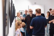 Wernisaż Łukasza Pietuchowskiego, fot. Ewa Świerczewska