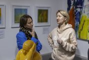 Wernisaż wystawy "Kobiety o kobietach", fot. Ewa Świerczewska
