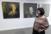 Wernisaż wystawy "Kobiety o kobietach", fot. Ewa Świerczewska